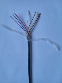 类型RTD 7 X 24 AWG热电偶电缆聚四氟乙烯夹克与不锈钢的盾牌