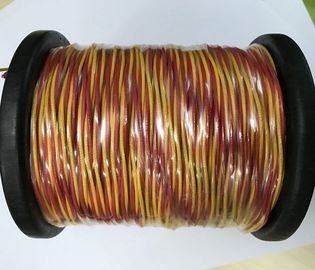 0.81毫米* 2 K型热电偶电缆红/黄K型热电偶线