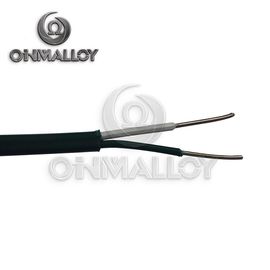直径0.5毫米不锈钢编织屏蔽J型热电偶电缆