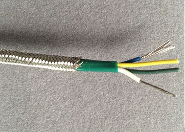 装PT100 Rtd与不锈钢/聚全氟乙丙烯聚酰亚胺薄膜热电偶电缆电缆ANSI IEC
