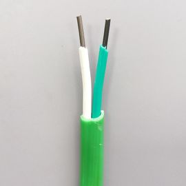 E型扩展和PFA /聚氯乙烯绝缘和铠装热电偶电缆