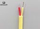 热电偶线扩展电缆类型K -10→105°C 2实芯聚氯乙烯护套ANSI IEC标准