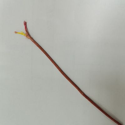 玻璃纤维0.81毫米* 2 20 awg K型热电偶电缆