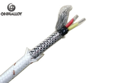 不锈钢304 K型热电偶电缆PFA玻璃纤维电缆护套